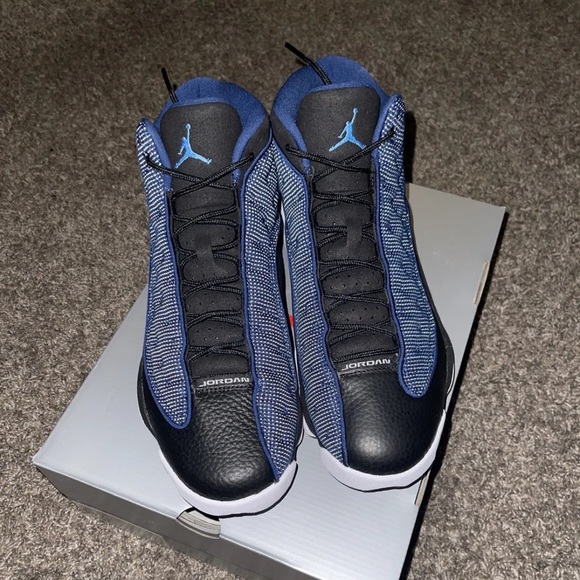 NWT Air Jordan 13 Retro ‘Brave Blue’ - Picture 2 of 6